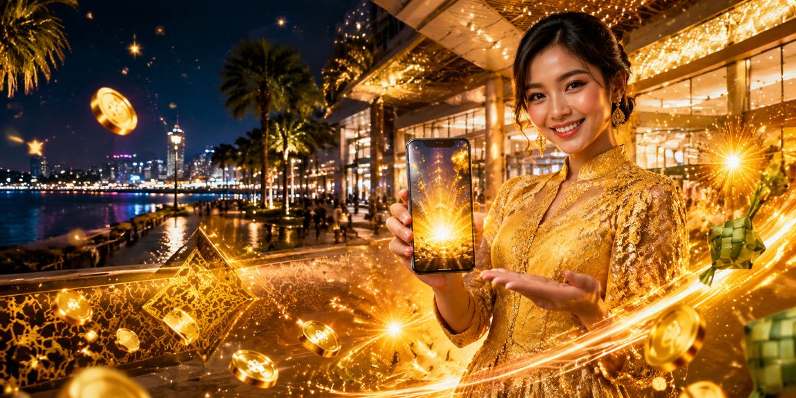 Pemain Penang menggunakan platform loteri dalam talian dengan gaya kebaya tradisional